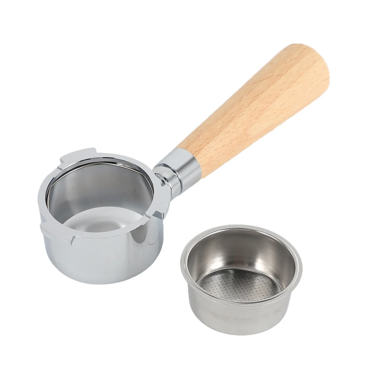 Портативный фильтр для кофе без дна фильтра Delonghi EC680/EC685 51 мм Сменный корзина