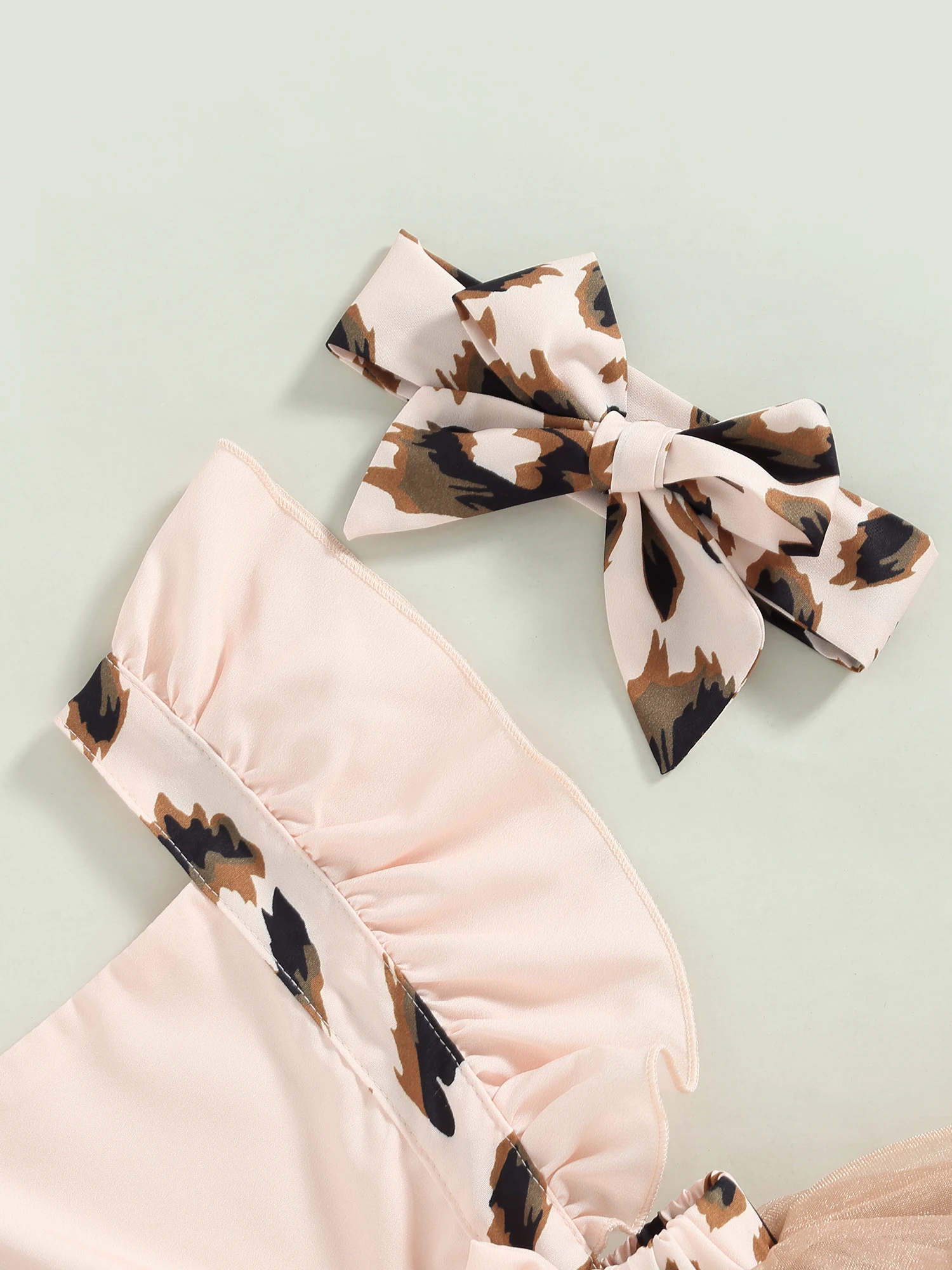 

Baby Girls Floral Print Ruffle Sleeve Romper with Matching Headband - Adorable Summer Outfit for Newborns