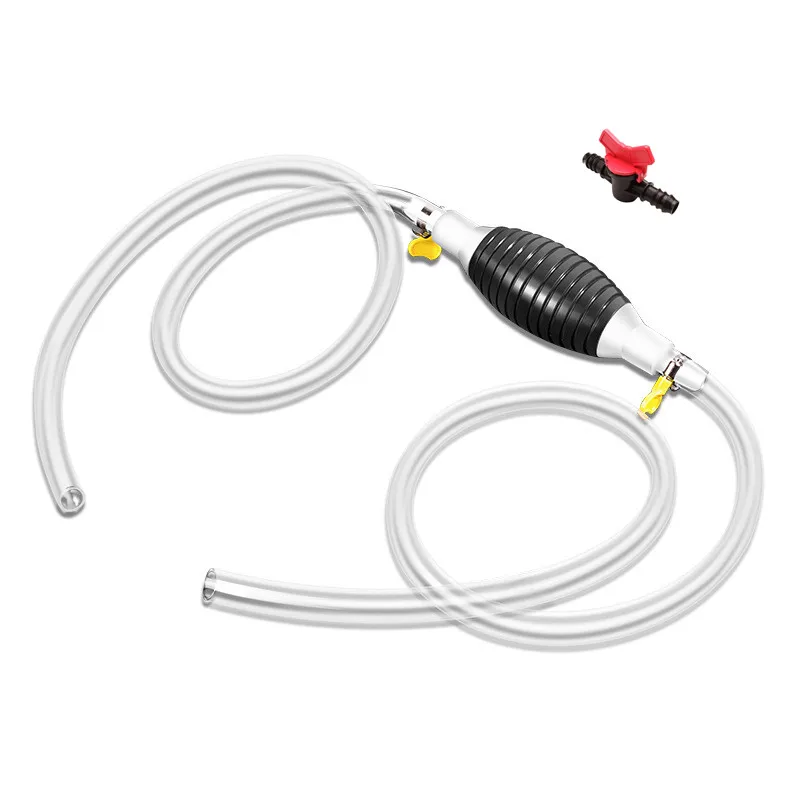 

Siphon Pump Gasoline Hand Fuel Transfer Pump With Hose 1.5M 2M Car Fuel Tank Sucker Oil Siphon Pump With Hose for Gas Oil Water