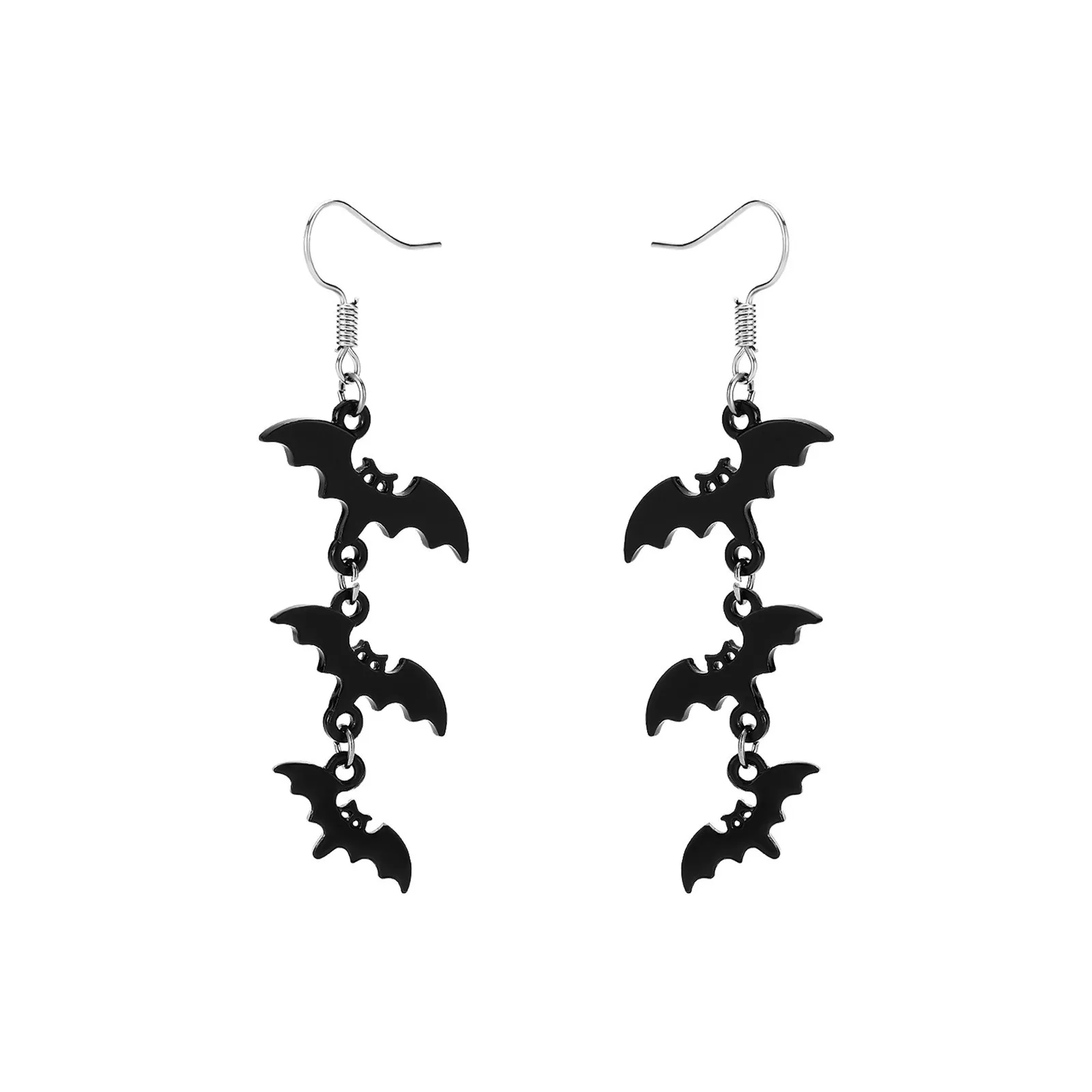 8 сезонов модные серьги в виде летучей мыши на Хэллоуин необычные женские из