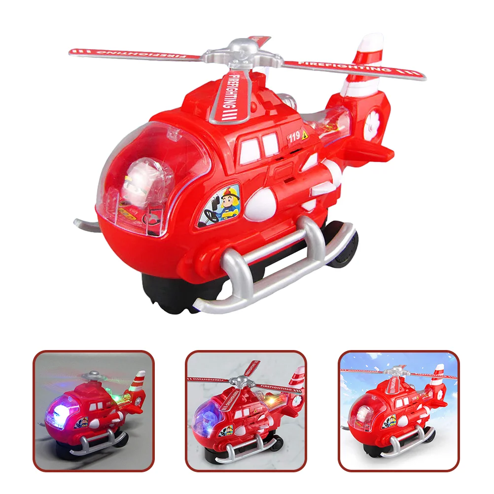 

Helicopter Toy Kids Flyingfire Airplane Airplanes Party Favor Pullmodel Vehicle Toys Firefighter Playset Toddler Birthday