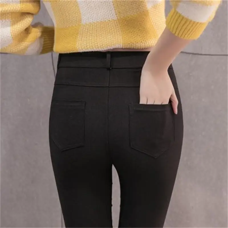 Новинка 2022 тонкая черная подкладка на талии Waichuan эластичная ткань большого