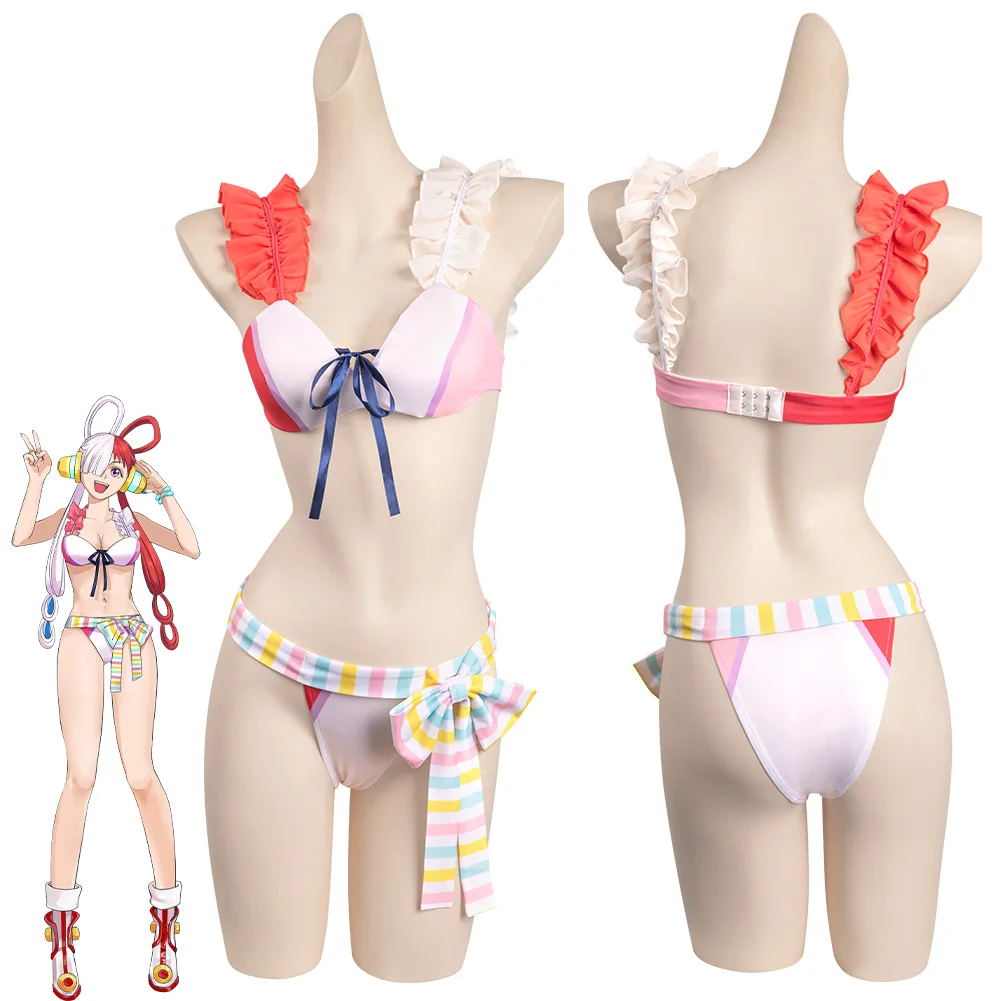 

Uta Cosplay Costume Anime One Piece Sexy Swimsuit For Girls Fantasia Halloween Carnival Party Women Role Disguise Clothes