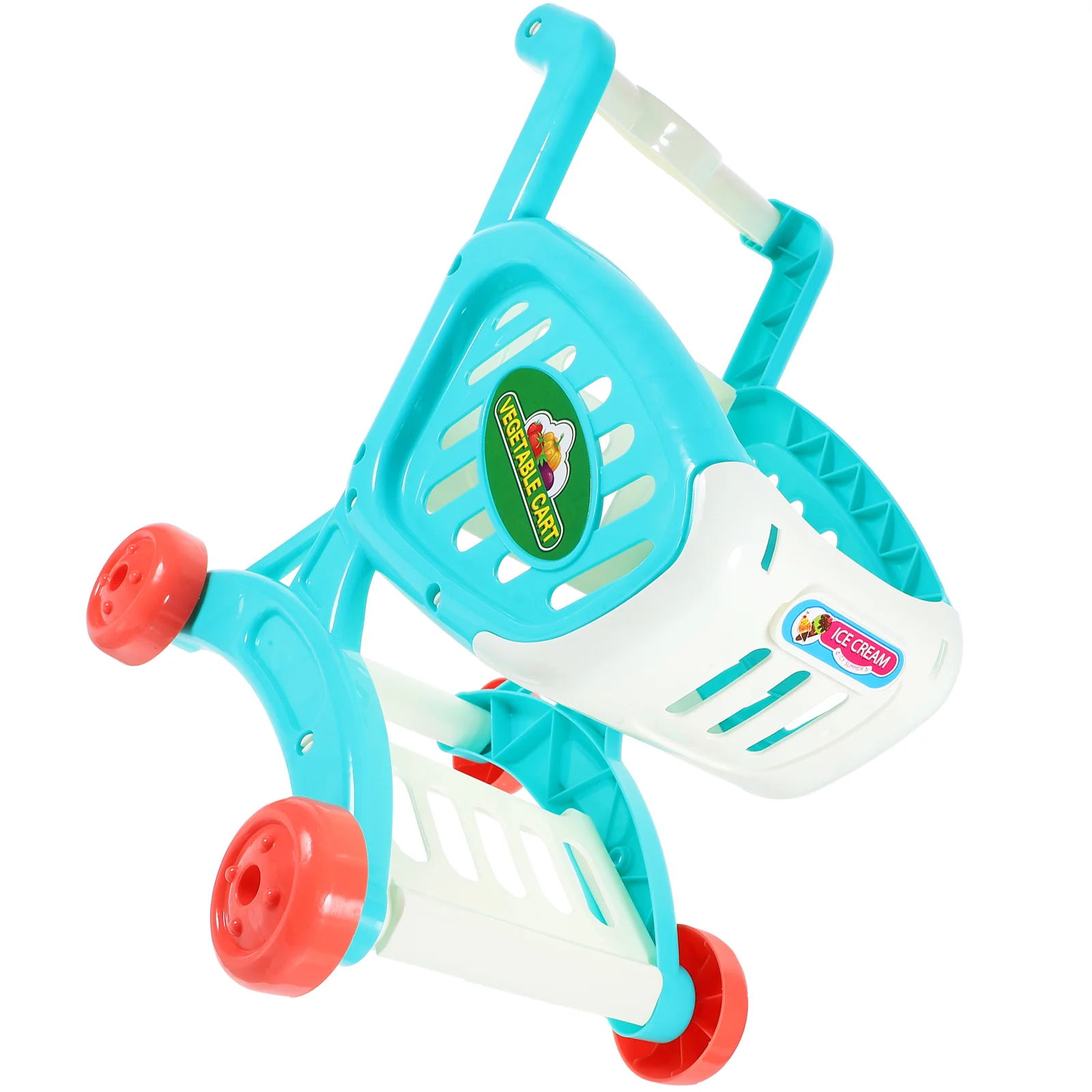 Корзина для покупок детские игрушки аксессуары стол имитация синих кукол