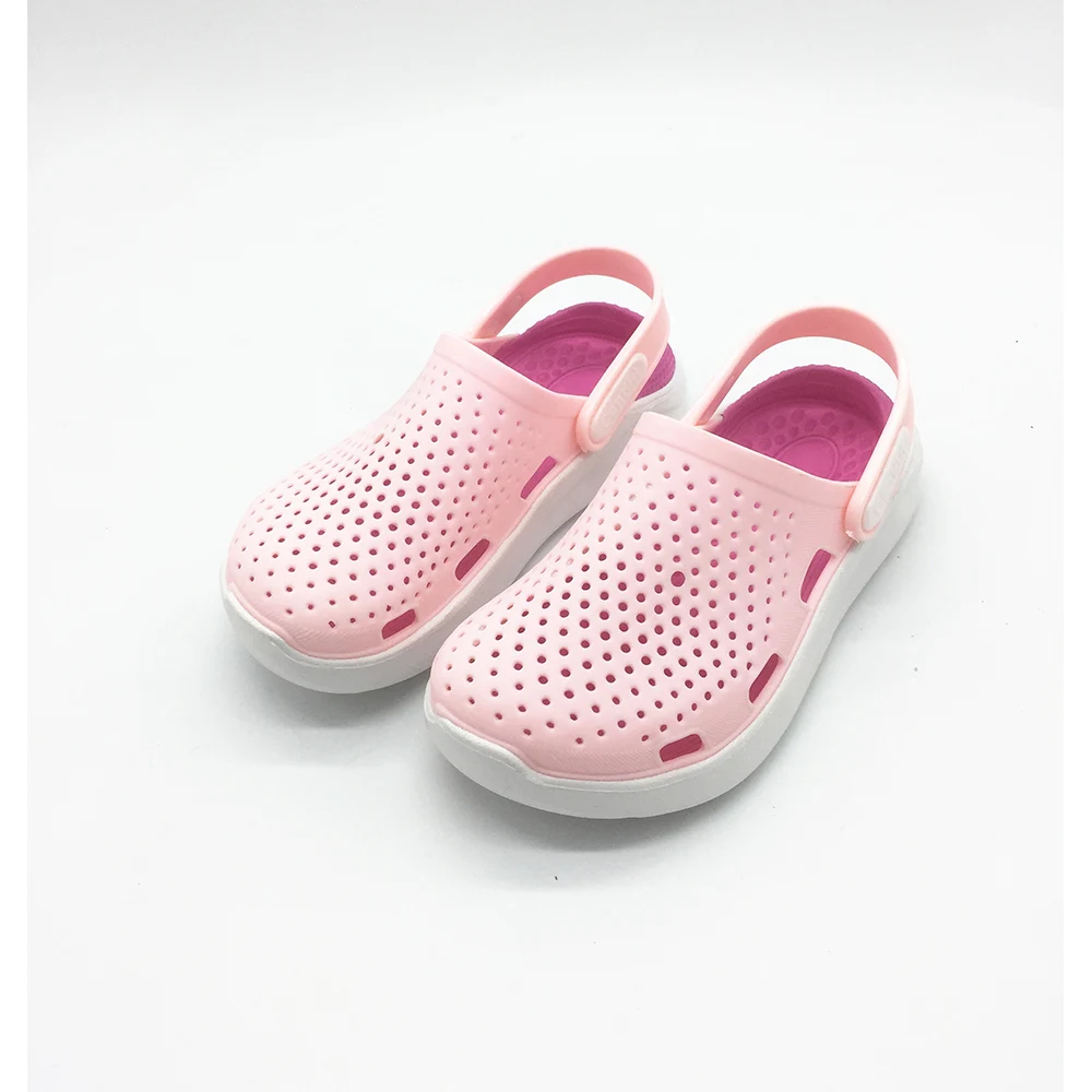 GIRLS SUMMER JELLY PVC GARDEN CHILDREN CROCKSCLOGS CAVE SHOES SLIPPERS TPU BEACH SANDALS FOR GIRLS KIDS US11-3 EU 30-35