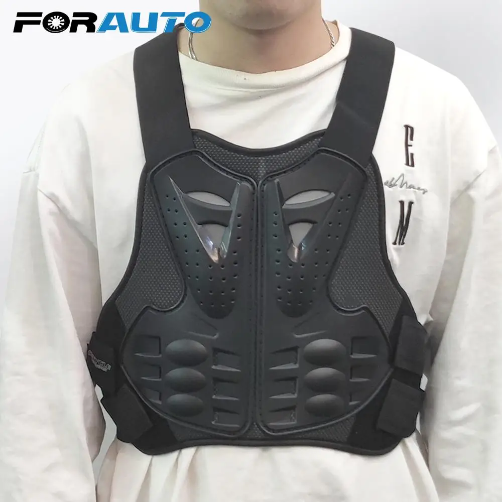 

Adult Chest Back Protection Vest Motorcycle Dirt Bike Body Armor Protective Gear For Motocross Skiing Skating Outdoor Driving