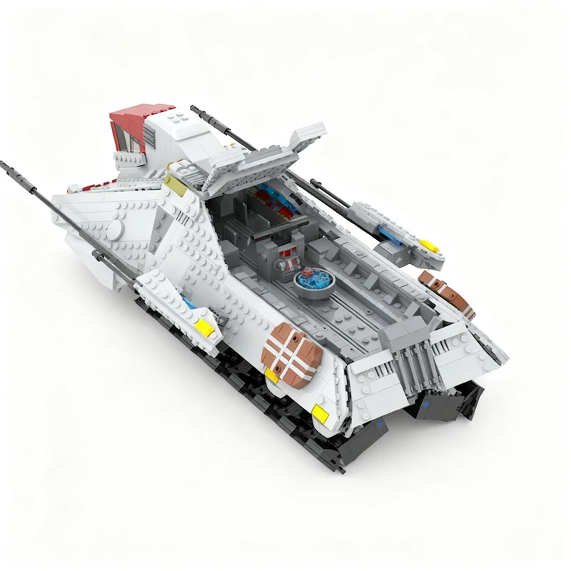 2060 деталей MOC Star Battle UT-AT, модель транспортного средства для нестабильной местности с артиллерийским вооружением, конструктор, игрушка, подарок на Рождество, архитектурная модель (art.: 3920dcd508ffa) - 3920dcd508ffa