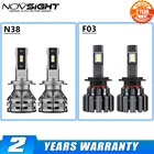 NOVSIGHT светодиодный H7 Canbus H11 H8 H9 9005 HB3 9006 HB4 H4 Автомобильные фары лампы 80 Вт90 Вт 15000LM автомобильные лампы Авто супер яркий налобный фонарь