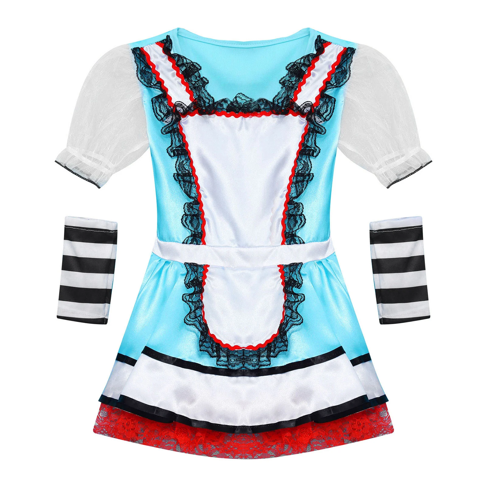 Костюм девушки из Октоберфеста пивной горничной платье баварского дирндля