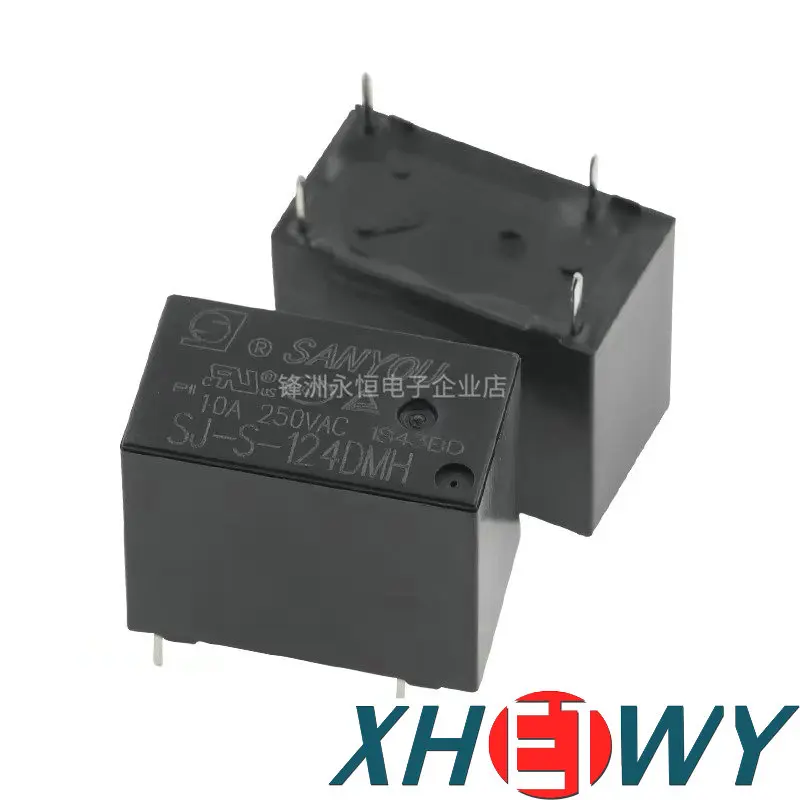 SJ-S-105 112 124DMH 5V12V24V 10A 250V 4-контактное нормально разомкнутое реле SJ-S-105DMH SJ-S-112DMH SJ-S-124DMH (art.: 3920cdce7faa4) - 3920cdce7faa4