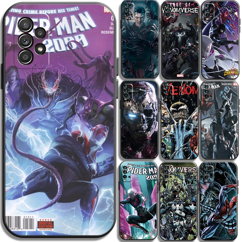 

Marvel Heroes Phone Cases For Xiaomi Redmi 9AT 9 9T 9A 9C Redmi Note 9 9 Pro 9S 9 Pro 5G Coque Carcasa Funda Back Cover