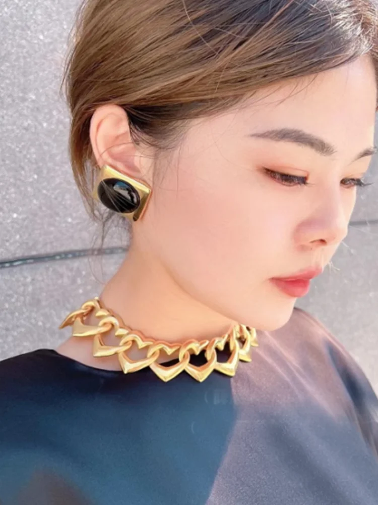 Европейский и американский онлайн-красный блоггер Street Shot Модное ожерелье с