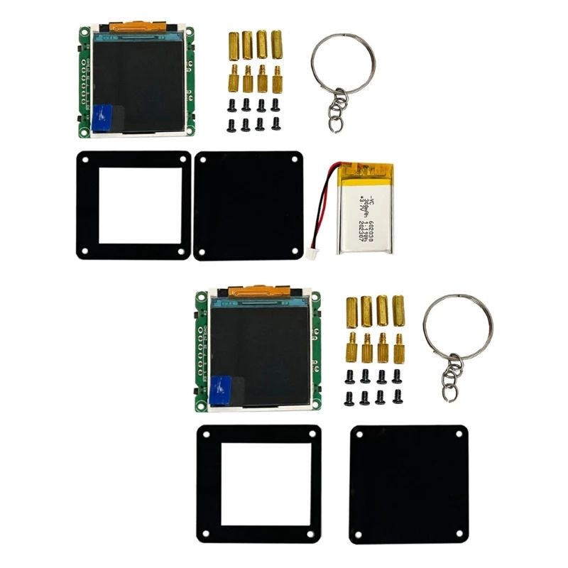 

LCD Display Screen Small Pendant Home Decors Low Power, High Performances 128x128 Display Resolution Easy to Use