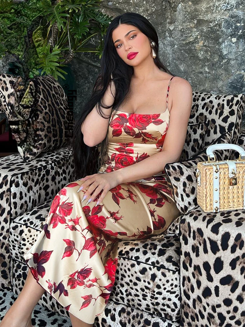 

Midi Dress Sexy Women Satin Rose Printed Bodycon Backless Strap Elegant Festival Wedding Kylie Same Prom Velvet Vestido French