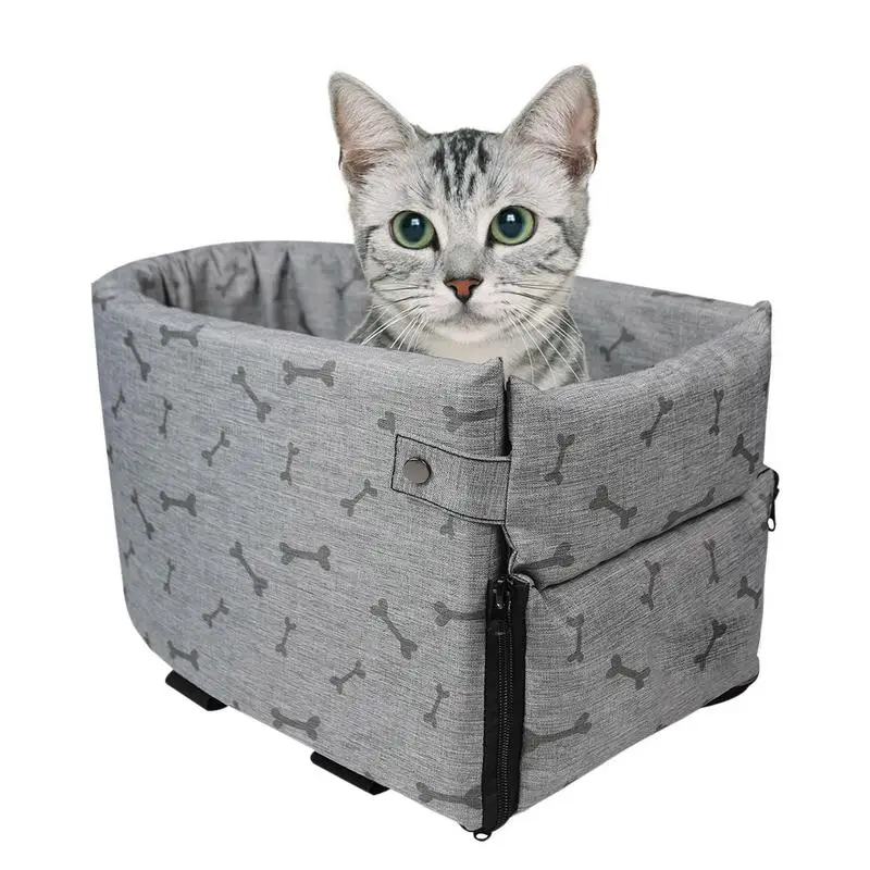 

Автомобильные сиденья для домашних животных, удобный дышащий автомобильный подлокотник, переносная сумка-переноска для домашних животных