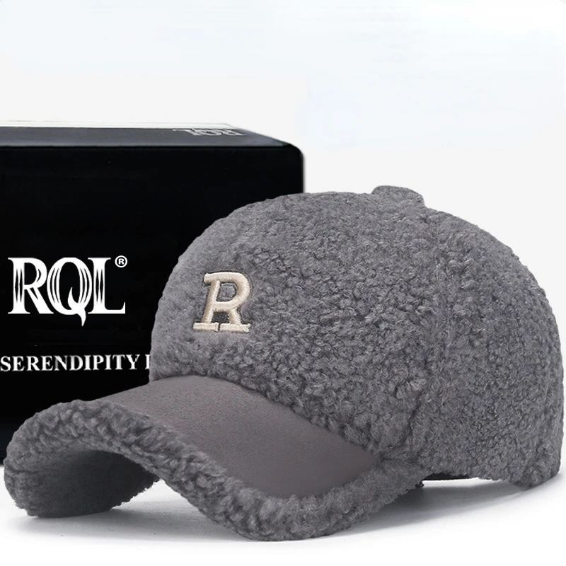 Шерстяная теплая бейсбольная кепка осень-зима женская модель овечьей шерсти