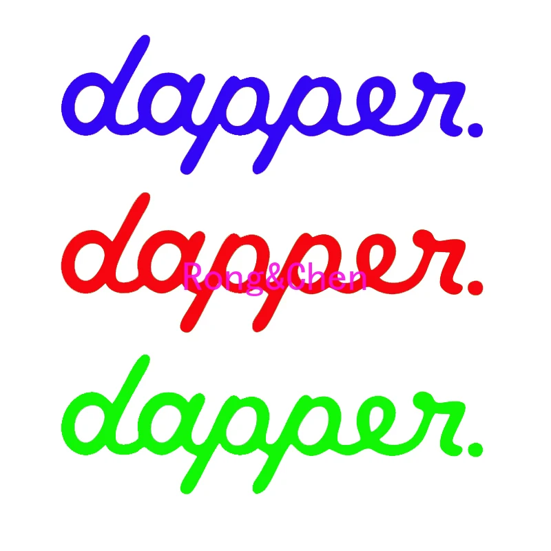 

Rongchen Trading Car Sticker Beautiful Dapper Vinyl Car Decal Waterproof Stickers on Car Truck Bumper Rear Window PVC Sunscreen