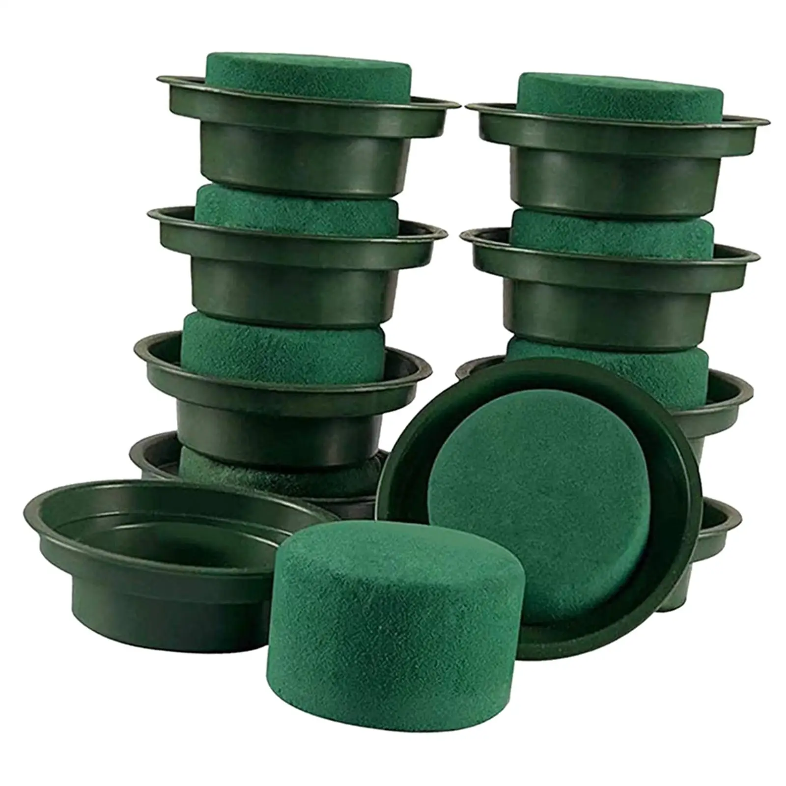 

10x Flower Arrangement Kit Round Wedding Aisle Decor Ornament