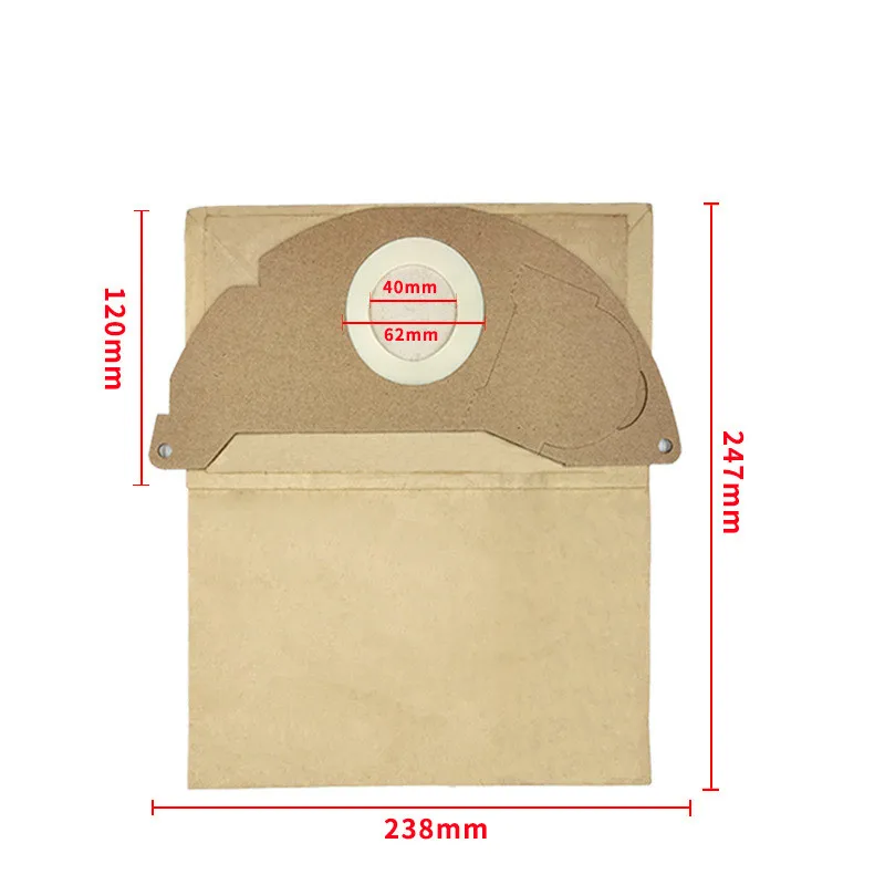 Подходит для пылесоса Karcher 6 904-322 аксессуар WD2250 MV2 бумажный пылесборник