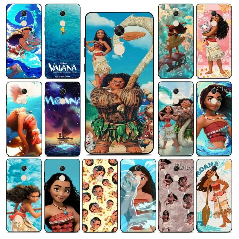 

Disney Moana Phone Case for Redmi Note 8 7 9 4 6 pro max T X 5A 3 10 lite pro