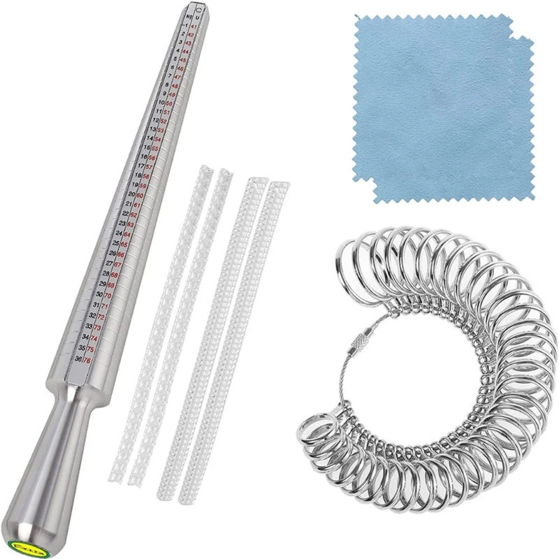 

E15E измеритель размера оправки пальца и кольцо Sizer Guage ювелирные изделия Sizer Tool