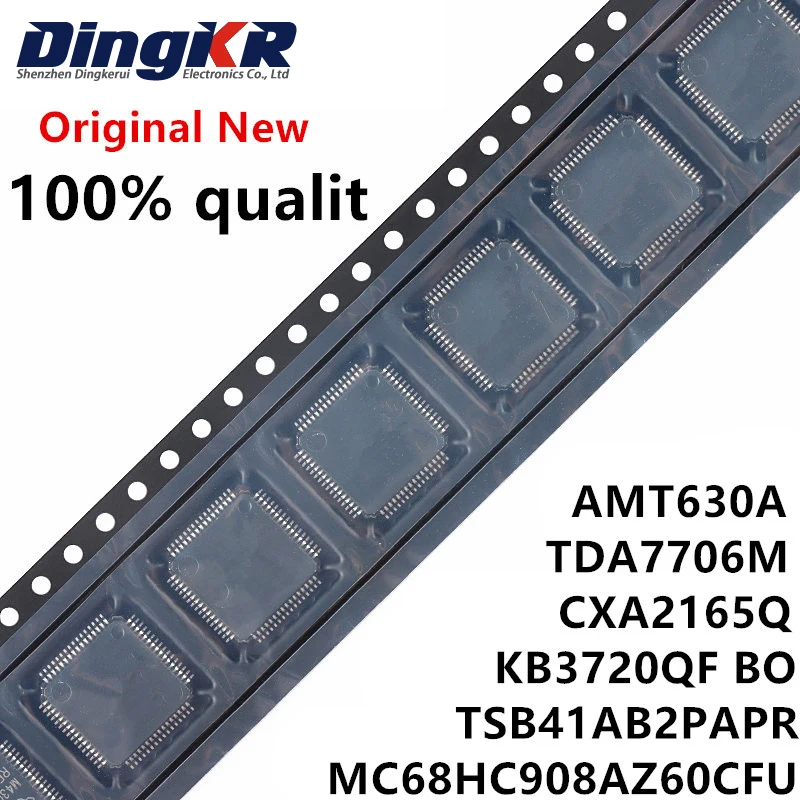 (1 шт.) 100% Новый чипсет TSB41AB2 TSB41AB2PAPR AMT630 AMT630A TDA7706M CXA2165Q KB3720QF BO MC68HC908AZ60CFU 2J74Y QFP-64