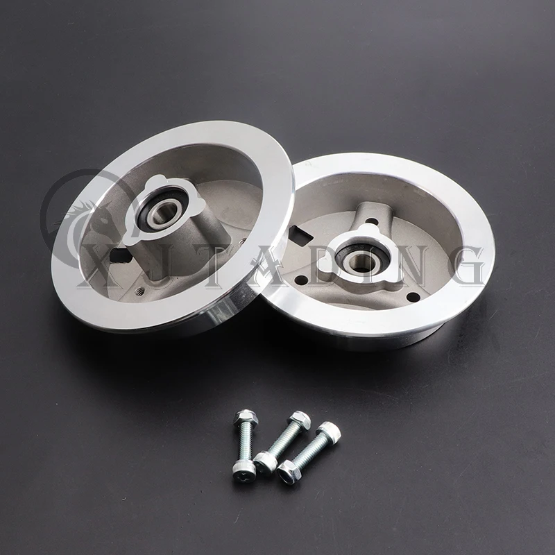 Premium Split rims 4 inch alloy wheels with mounting screws for electric scooter tricycle scooter 2.80/2.50-4 tire Accessories