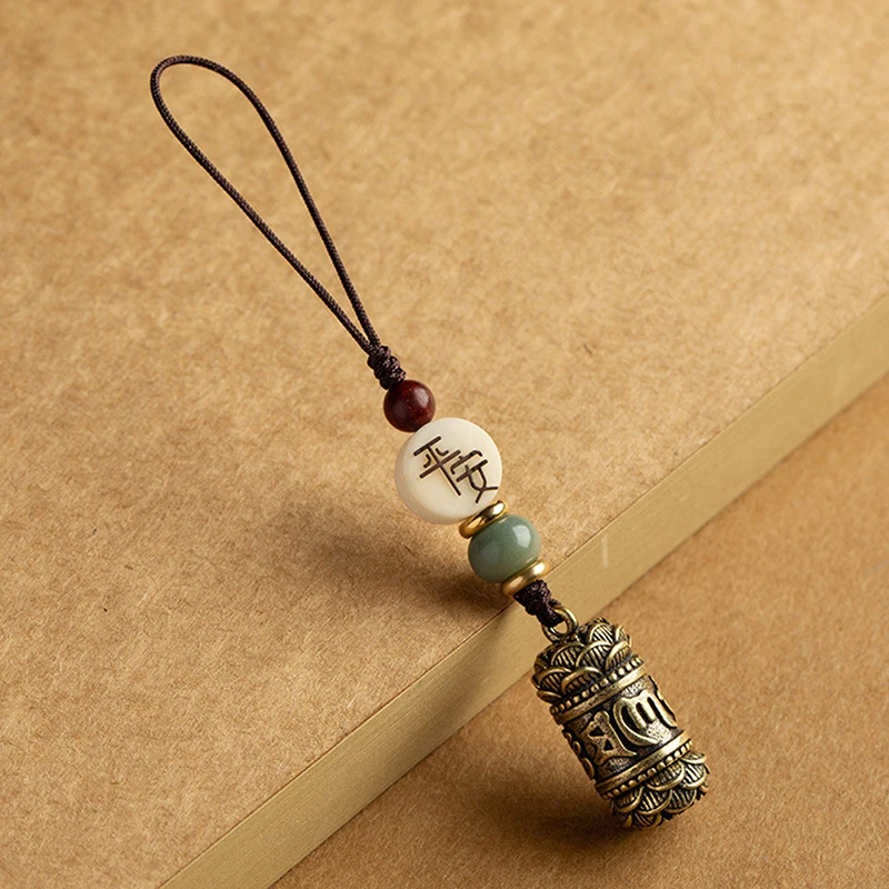 1 шт. латунный буддистский браслет с шестью словами |