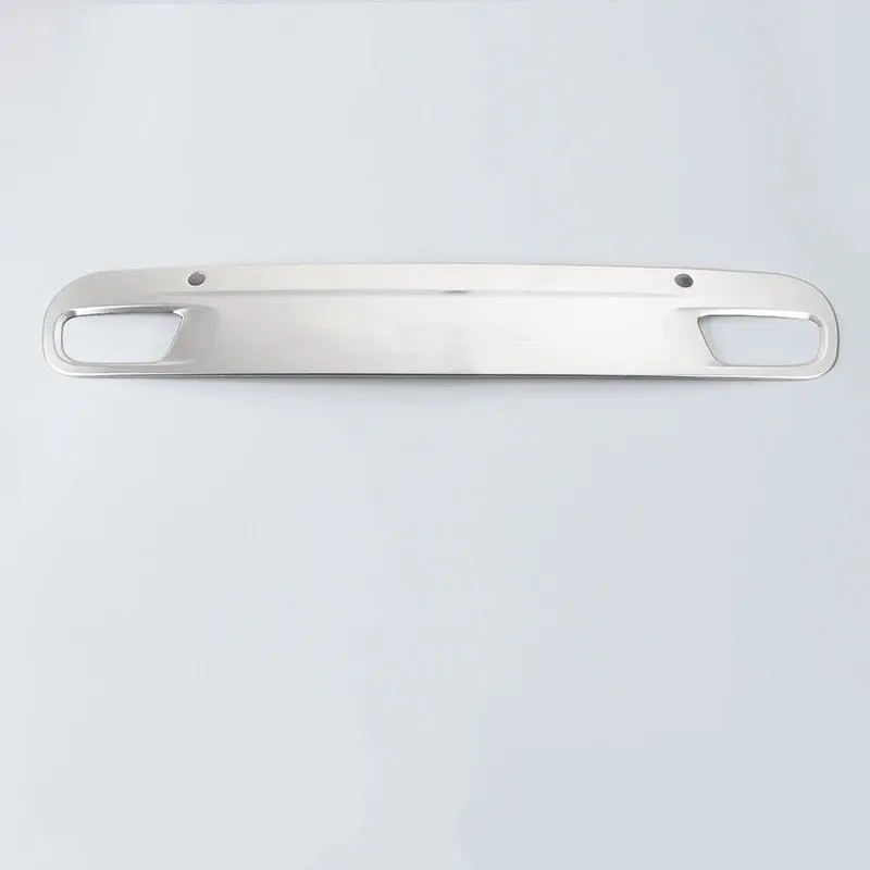 

For Jeep Renegade 2016 1.4 T Stainless Steel 1PC Car Trunk Outer Rear Tail Box Bumper Pedal Plate Panel Cover Trim Moldings