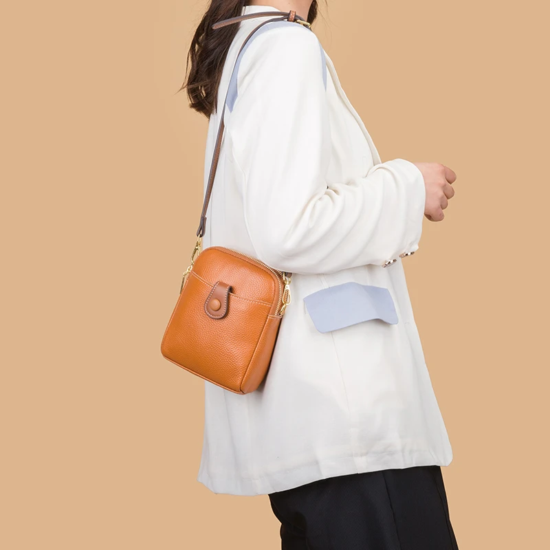 

Mobile Phone Bag Messenger Bag Women 2022 New Fashion Versatile Ins Advanced One Shoulder Portable Messenger Small Bag
