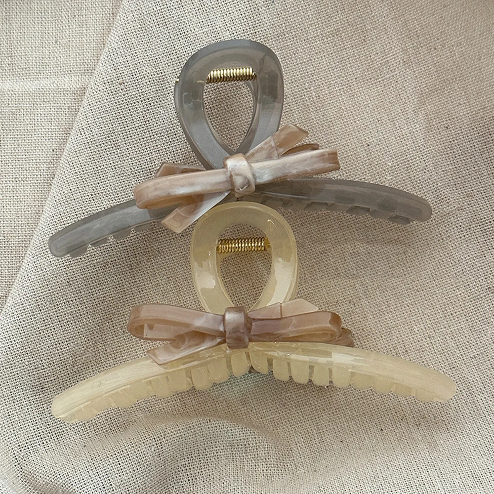 

Vintage Cross Hair Clip Large Barrette Crab Bow Hair Claws Bath Clip Ponytail Clip For Women Girls Claw Clip Hair Accessories