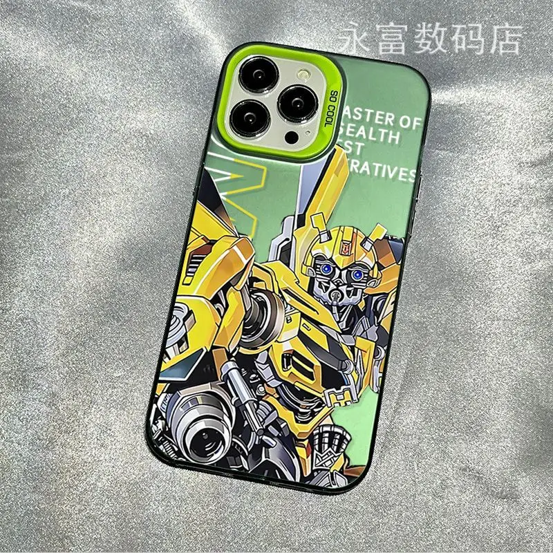 T-TransformersS Bumblebee Robot Phone Case for Infinix Hot 8 9 10 12 20 30 30i Play Smart 5 6 7 Plus Spark Pro Back