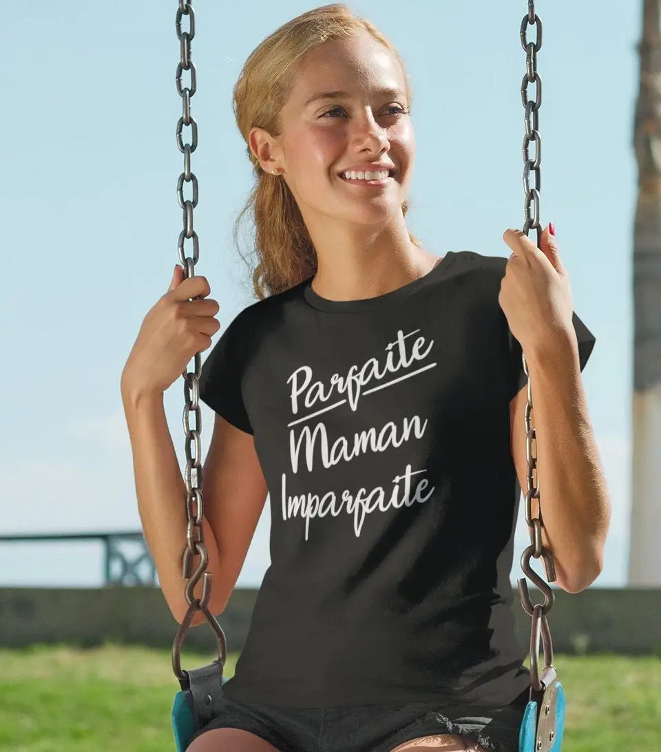 Парфеитовая мужман София Футболка à col rond manches courtes Cadeau