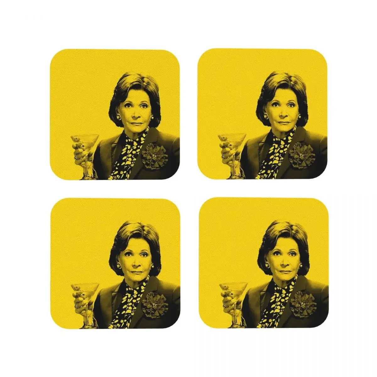 Подставки Lucille Bluth Arrested Developmen кухонные подставки Изоляционные Коврики для чашки