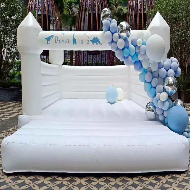 Детский уличный воздушный дом свадебный сад газон игра с проектом батут надувной