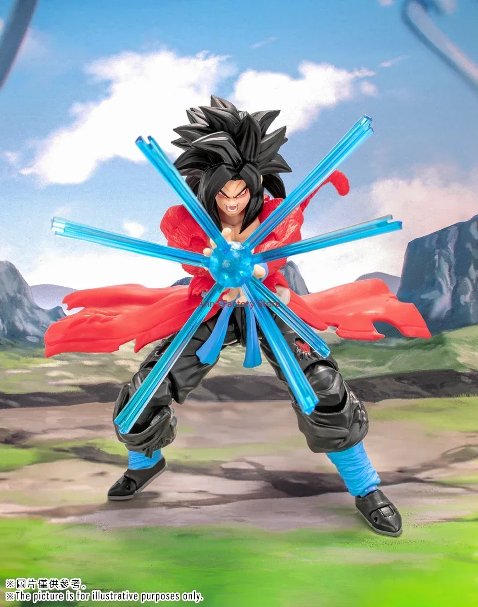 Фото В наличии: Фигурка Dragon Ball Demoniacal Fit DF SHF SSJ4 Goku Untamed Power -Time Ranger- (модель, подарок) №1