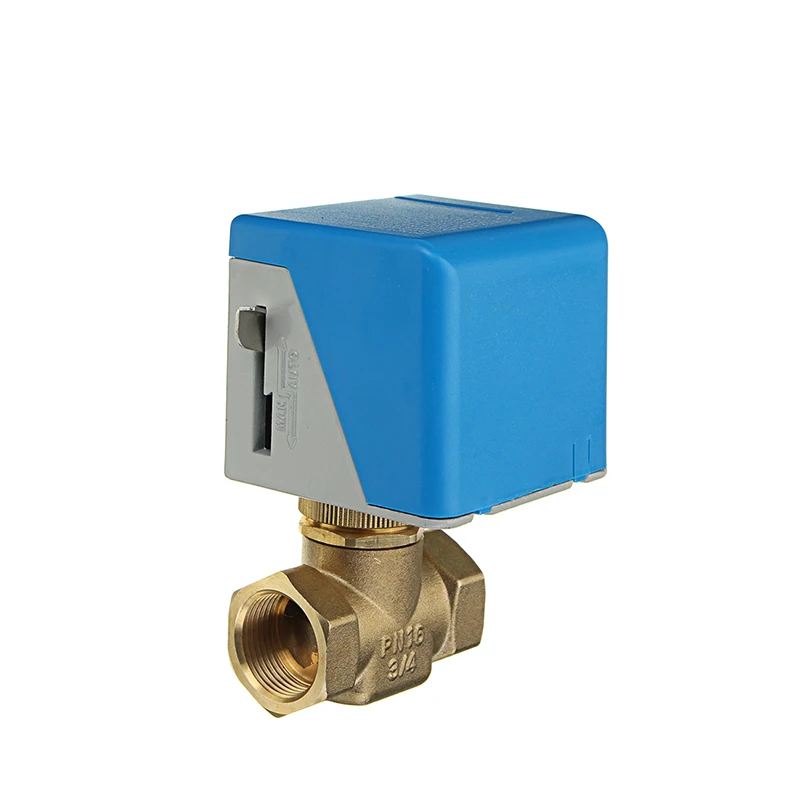 

Электрический латунный шаровой клапан 1/2"-3/4" 220В