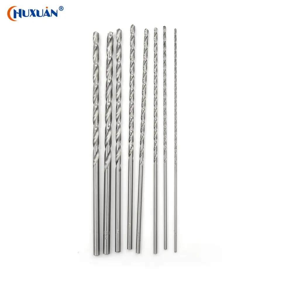 

New 1pc High Quality 1.5~5mm Diameter Extra Long HSS Straigth Shank Auger Twist Drill Bit 160mm For Electric Drills