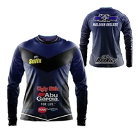 2022 dark blue outdoor jersey long sleeved breathable mountain bike off road road top fishing suit