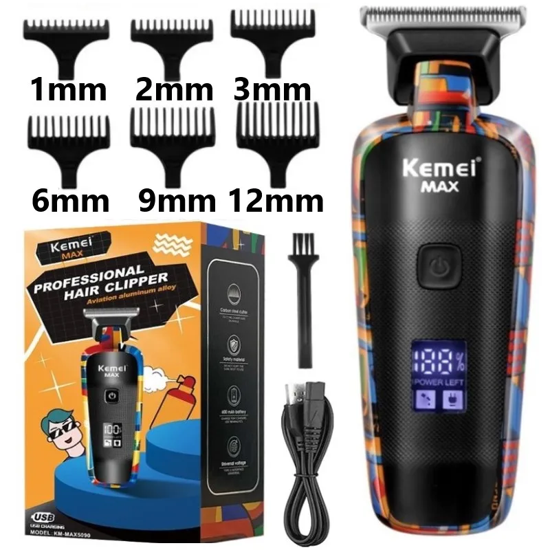 KM-5090 Hair Trimmer For Men Beard Trimer Professional Hair 