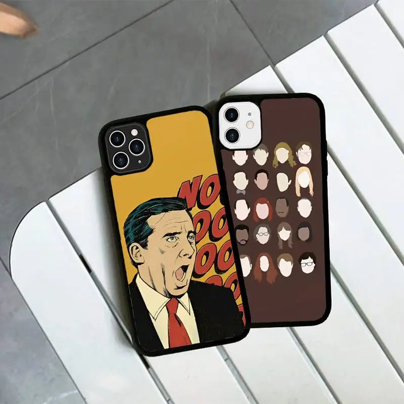 

Michael Scott The Office Funny Humor TV Phone Case Silicone PC+TPU Case for iPhone 11 12 13 Pro Max 8 7 6 Plus X XR Hard Fundas