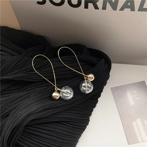 MOONBIFFY Серьги-капельки из цинкового сплава