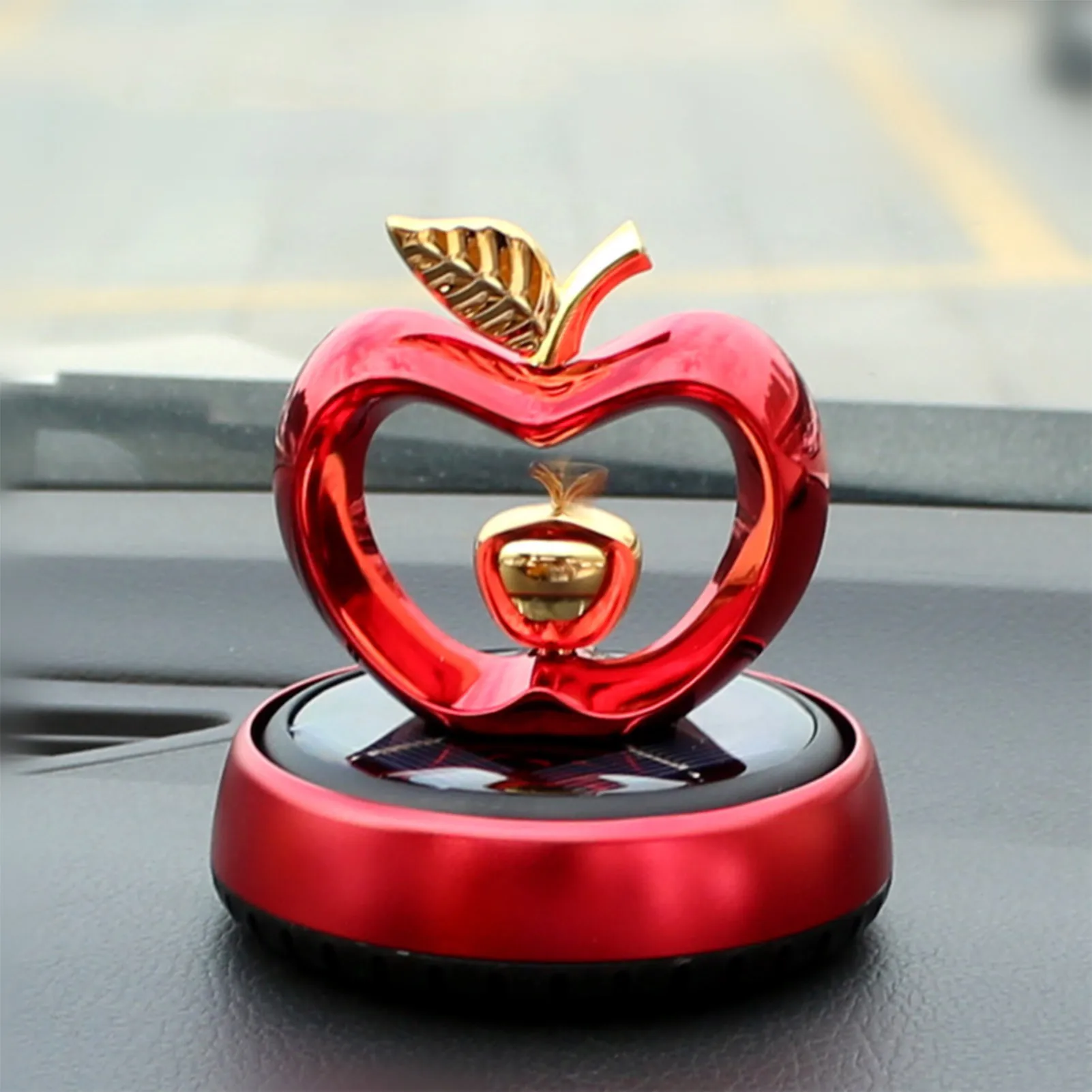 

Solar Energy Car Air Freshener Rotating Cologne Car Aromatherapy Diffuser With Essential Oil Scents Diffuser Car Interior Decor
