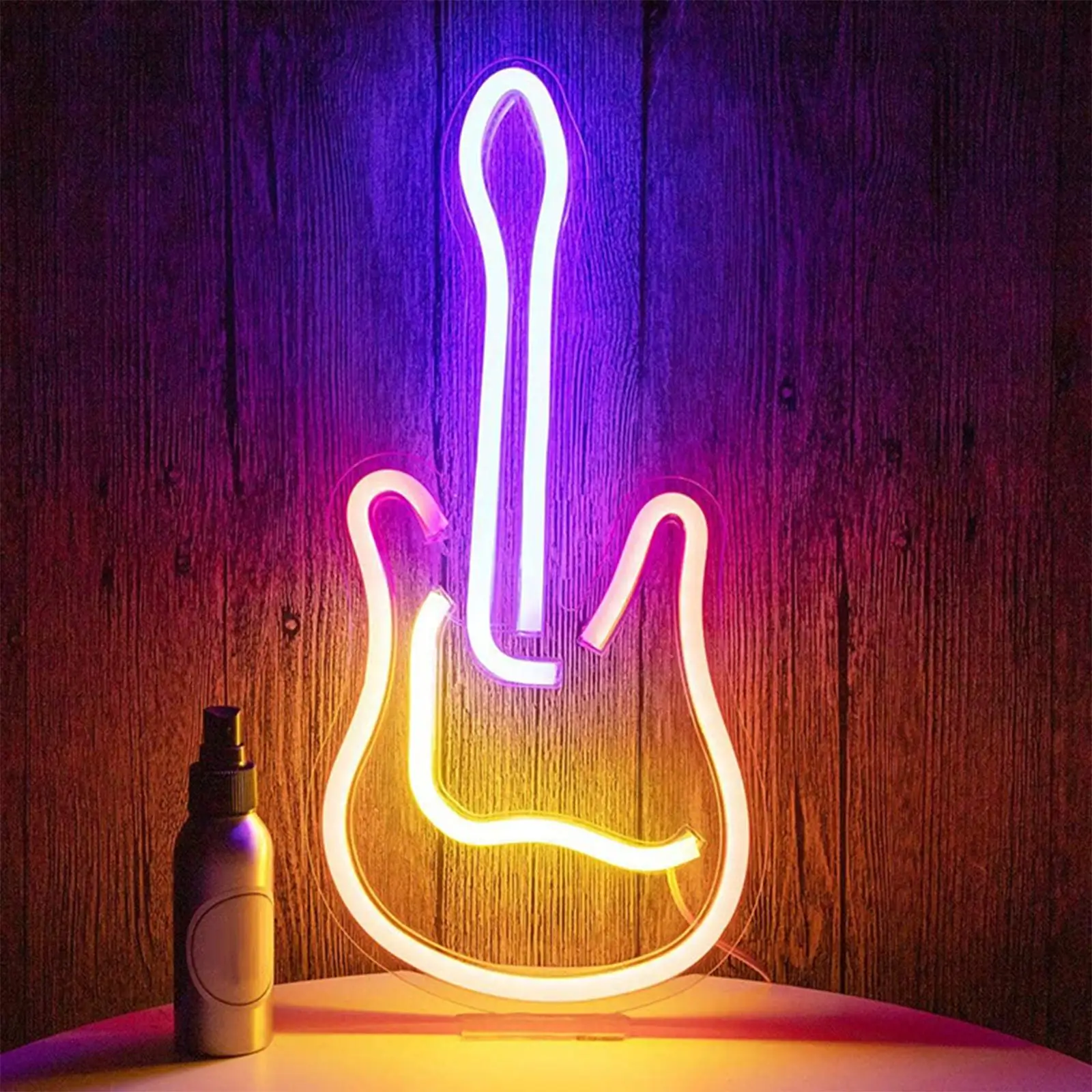 

Guitar Neon Sign Night Light Decorative Lighting for Bedroom Party Supply