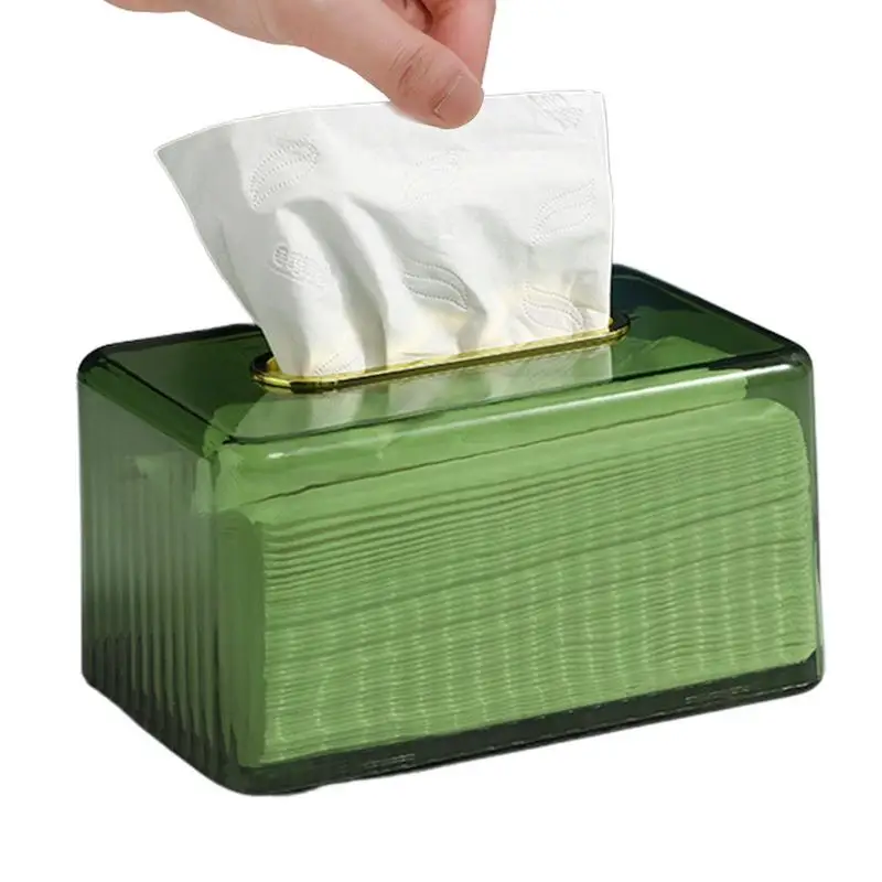 

Tabletop Tissue Dispenser Dryer Sheet Holder With Wide Opening Paper Cover Case For Bathroom Countertops Bedroom Dressers Night