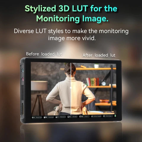 PortKeys PT5 III 5,4 дюйма 800 нит HDMI 4K30P Монитор камеры с цветным грейдером для DSLR-камеры Поддержка аккумулятора NP-F970