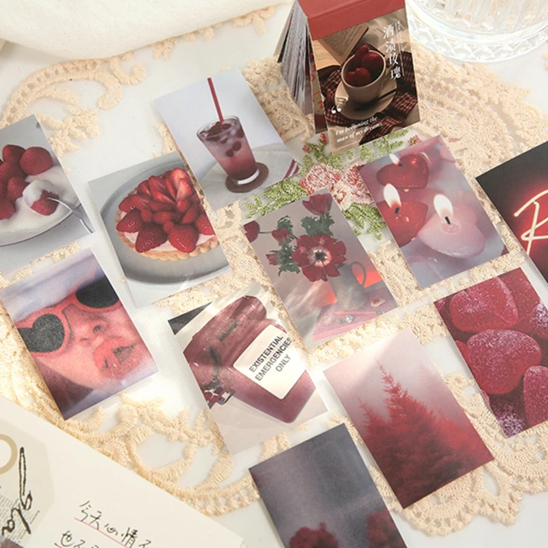 

50pcs/lot INS Photos Stickers Vintage Journal Stickers Travel Stickers Srapbooking Journal Craft Diary Ablum Decorative Stickers
