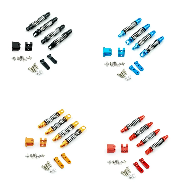 

Автомобильный металлический передний и задний амортизатор с креплением для WPL D12 D42 1/10 RC аксессуары