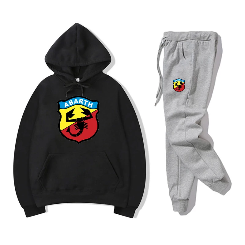 

APARTH new spring and autumn men and women couple sports suit hooded sweater plus casual trousers fashion 2-piece set