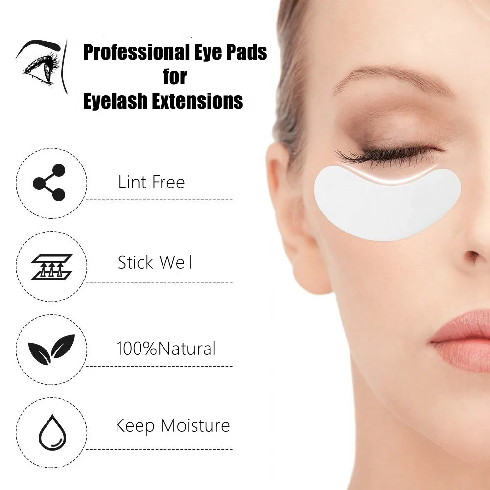 60 Pairs Under Eye Pads, Eyelash Extension Eye Pads, Hydrogel ​Eye Patch Lash Gel Pad for extension patches